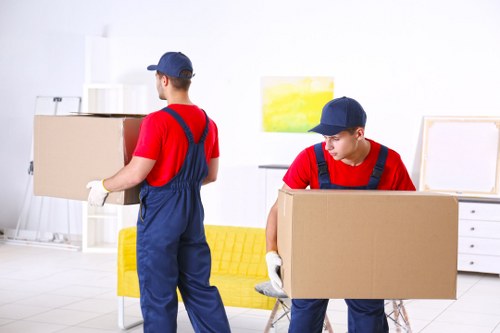 Office removal team planning a move in Hounslow