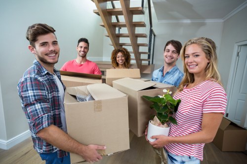 Office relocation team planning a business move in Hounslow