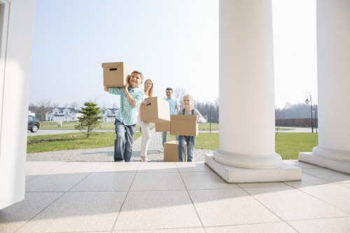 House movers helping with a residential move in Hounslow
