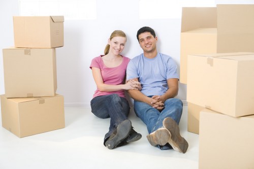 Moving day support for a property relocation in Hounslow