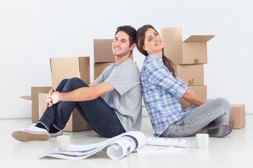 Careful loading of household furniture for a Hounslow relocation