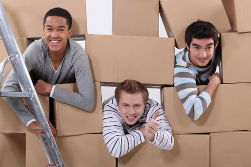 Careful packing and loading for a Hounslow home move