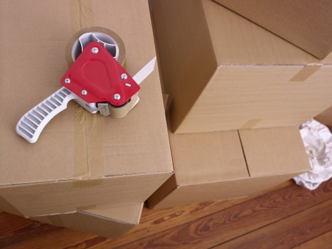 Household furniture being loaded carefully for removals in Hounslow
