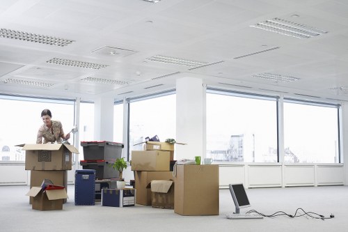 Local removal van used for flat and office moves in Hounslow