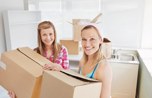Packing and moving essentials ready for a removal van in Hounslow