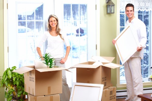 Professional movers loading a house move in Hounslow