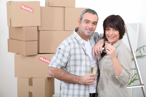 Local home moving team assisting a residential relocation in Hounslow